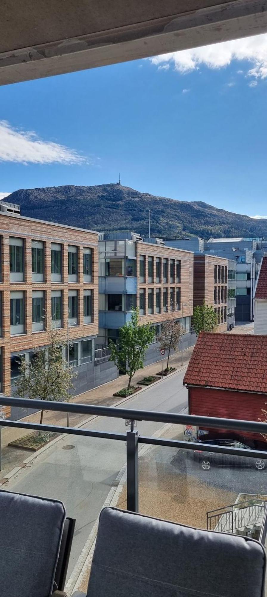 Modern Apartment - Amazing Terrace And Fjord View, Close To City Center Μπέργκεν Εξωτερικό φωτογραφία